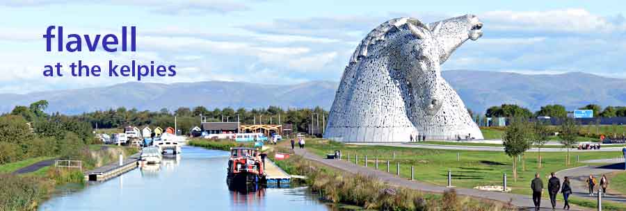 Kelpies and Grangemouth Marina